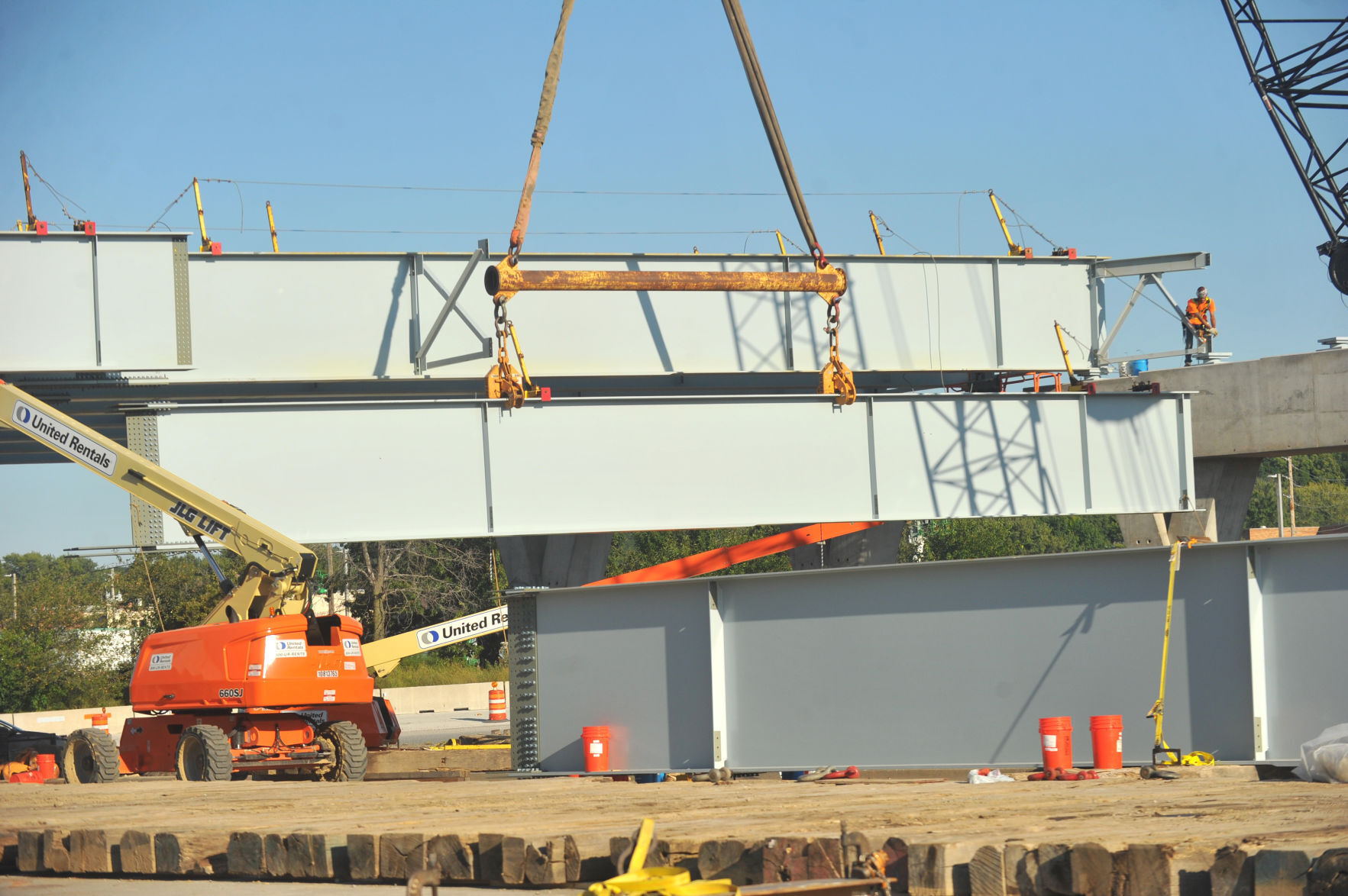Interstate 74 bridge construction update